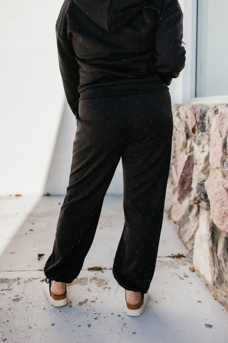 Blackout Jacket And Pants Set - Reg & Curvy - Macoma Boutique290 Loungewear/Sets