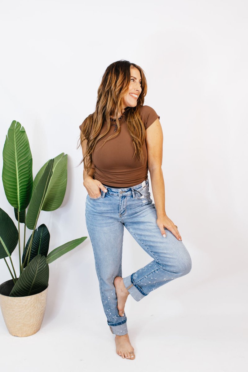 Bleach Rebellion Boyfriend Jeans