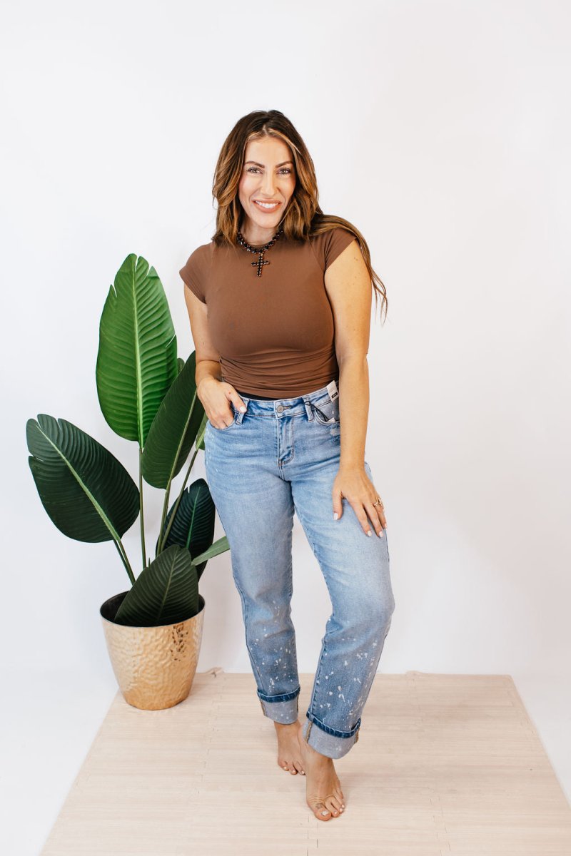 Bleach Rebellion Boyfriend Jeans - Macoma Boutique170 Denim