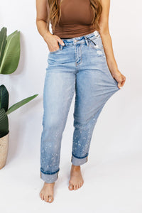 Bleach Rebellion Boyfriend Jeans