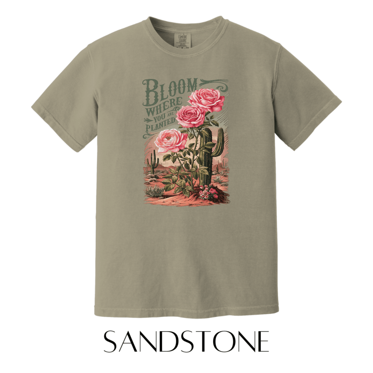 Bloom Where You're Planted Graphic Tee - FINAL SALE - Macoma Boutique555 Presales
