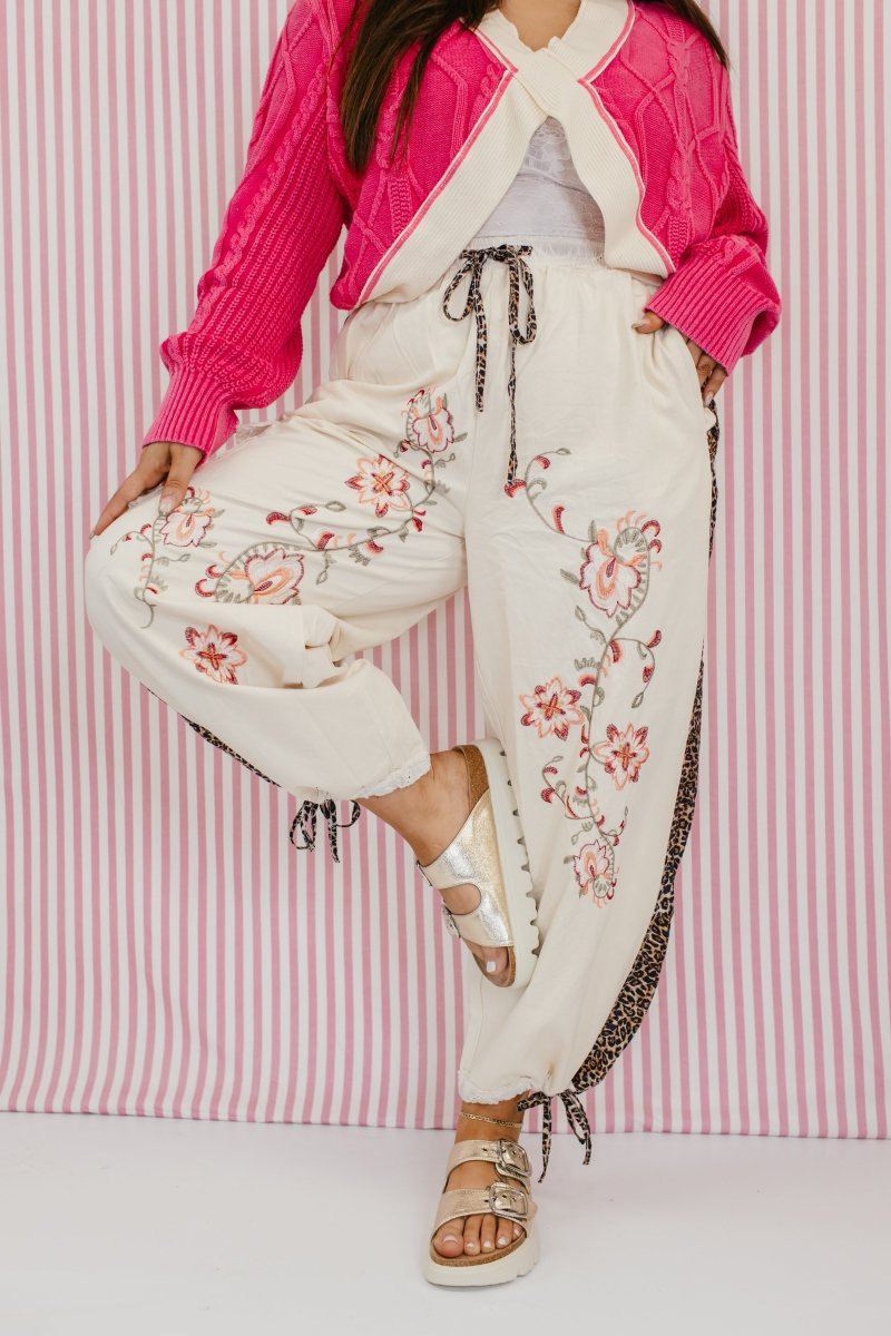 Blooming Fierce Pants - Macoma Boutique210 Other Bottoms