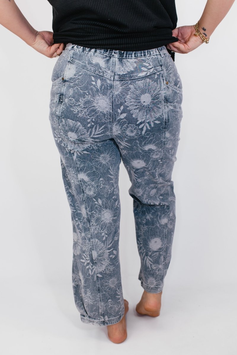 Bloomline Barrel Jeans - FINAL SALE - Macoma Boutique170 Denim