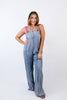 Blue Haze Overalls - Reg/Curvy - FINAL SALE - Macoma Boutique260 Jumpsuits/Rompers/Overalls