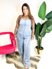 Blue Haze Overalls - Reg/Curvy - FINAL SALE - Macoma Boutique260 Jumpsuits/Rompers/Overalls