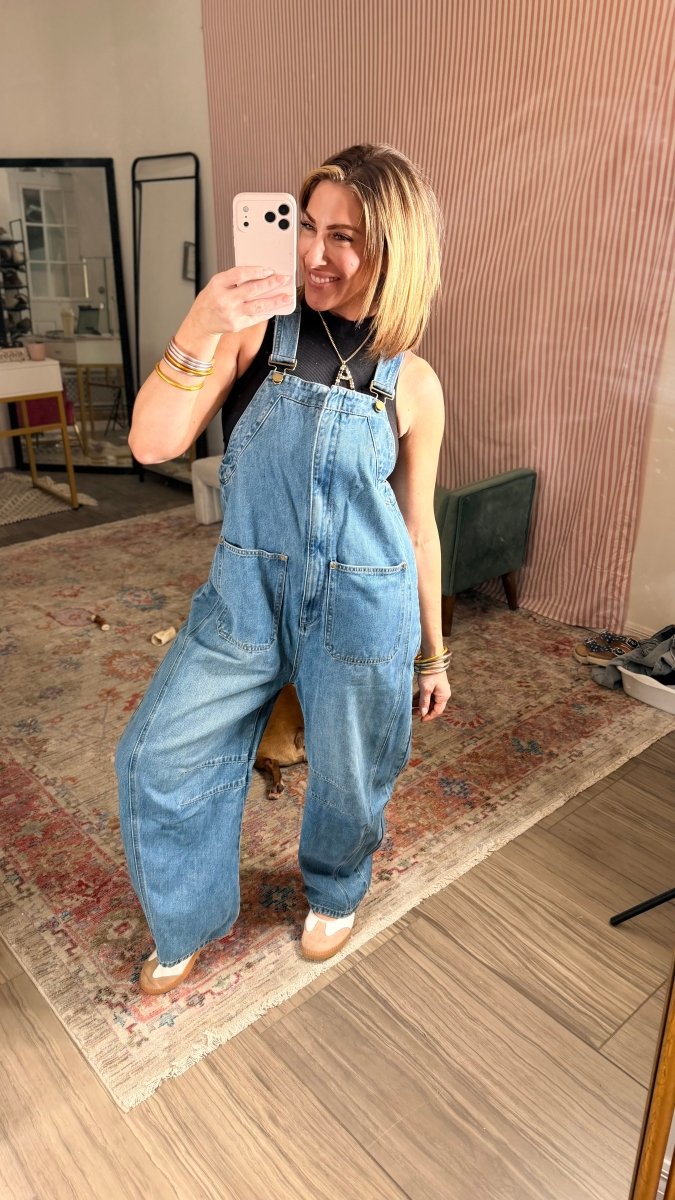 Blue Jean Baby Overalls - Macoma Boutique260 Jumpsuits/Rompers/Overalls