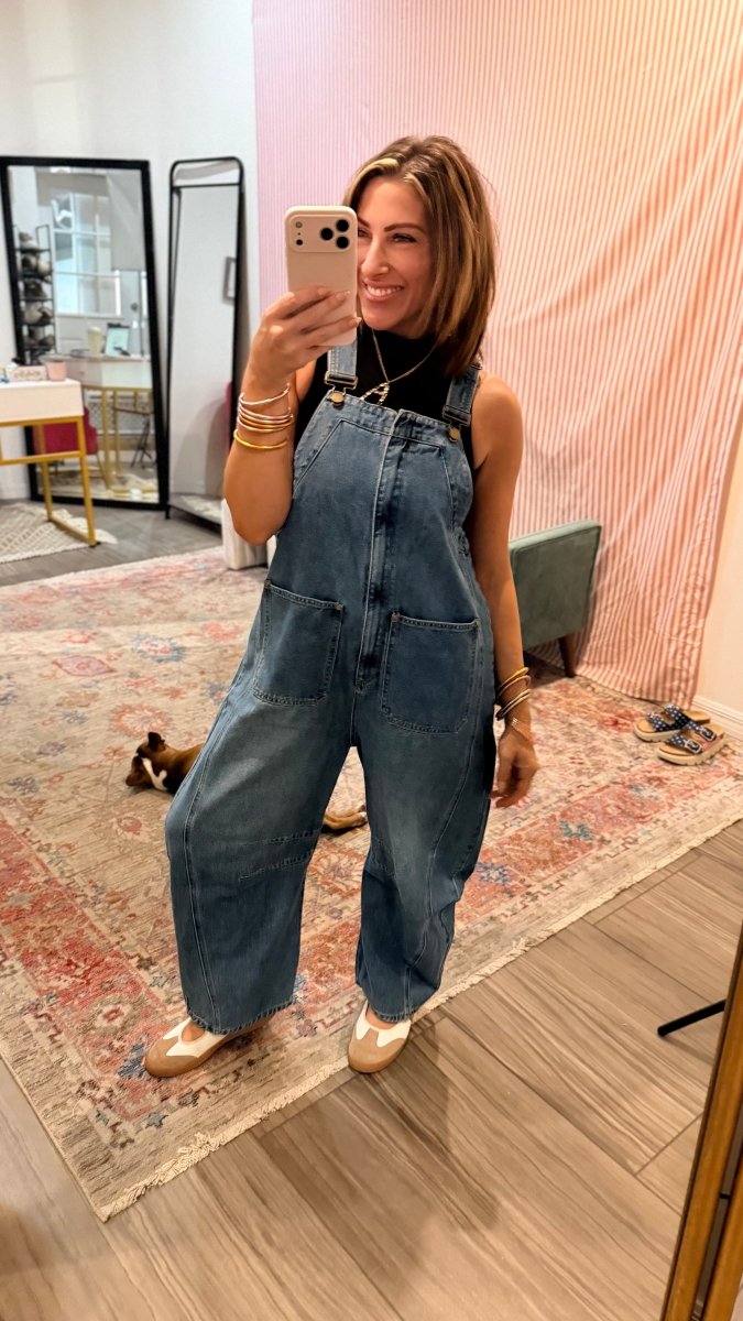 Blue Jean Baby Overalls - Macoma Boutique260 Jumpsuits/Rompers/Overalls
