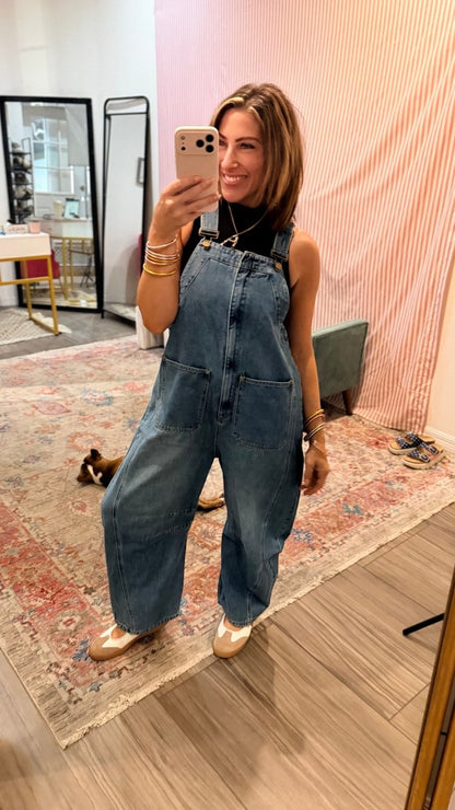 Blue Jean Baby Overalls - Macoma Boutique260 Jumpsuits/Rompers/Overalls