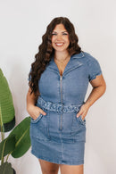 Blue Jean Beauty Dress - Macoma Boutique250 Dresses