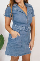 Blue Jean Beauty Dress - Macoma Boutique250 Dresses