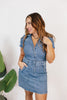 Blue Jean Beauty Dress - Macoma Boutique250 Dresses