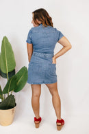 Blue Jean Beauty Dress - Macoma Boutique250 Dresses