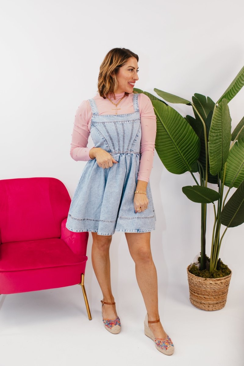 Blue Jean Daydream Dress - Macoma Boutique250 Dresses