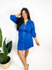 Blue Streak Dress - Macoma Boutique250 Dresses