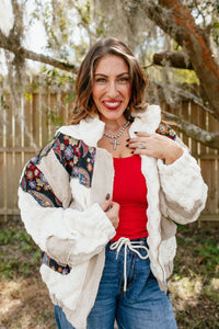 Boho Bold Quilted Jacket
