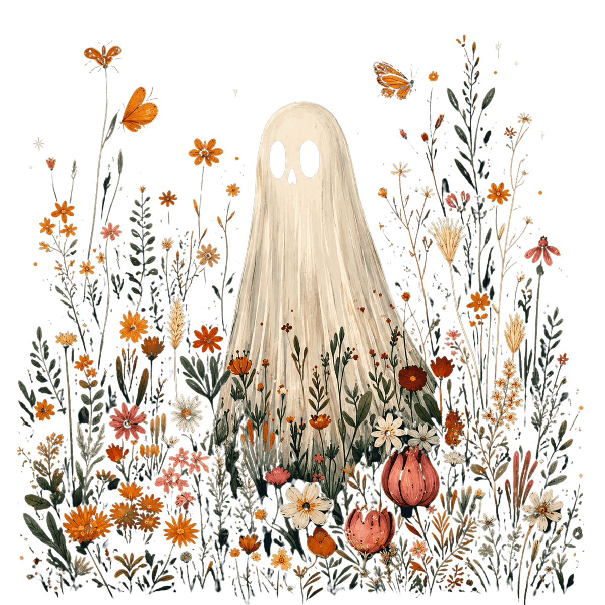 Boho Ghost Graphic Tee - FINAL SALE