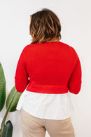 Bold & Layered Top - Macoma Boutique120 Long Sleeve