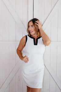 Bold Outline Dress- FINAL SALE