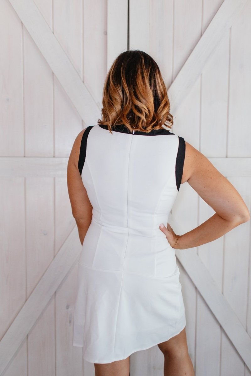 Bold Outline Dress - FINAL SALE - Macoma Boutique250 Dresses