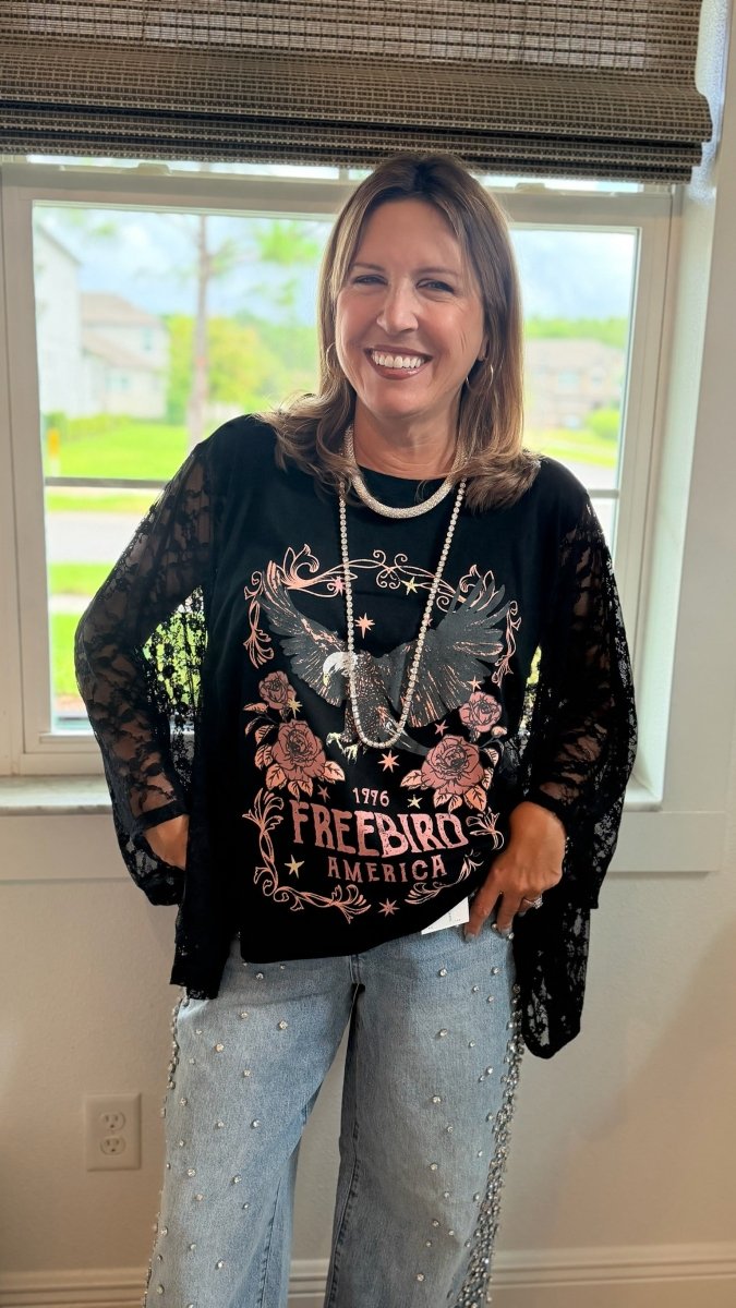 Born Free Top - Macoma Boutique120 Long Sleeve
