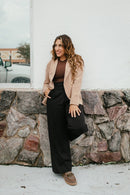 Boss Babe Blazer in Coco - Macoma Boutique240 Jackets/Blazers