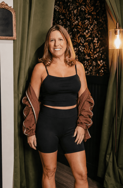 Boxed In Tank In Black - Macoma Boutique110 Tanks