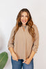 Breezy Button Top - Reg & Curvy - FINAL SALE - Macoma Boutique120 Long Sleeve