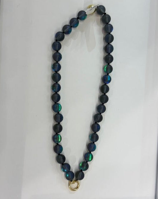Bright Idea 10MM Necklace in Thunderstorm - Macoma Boutique315 Jewelry