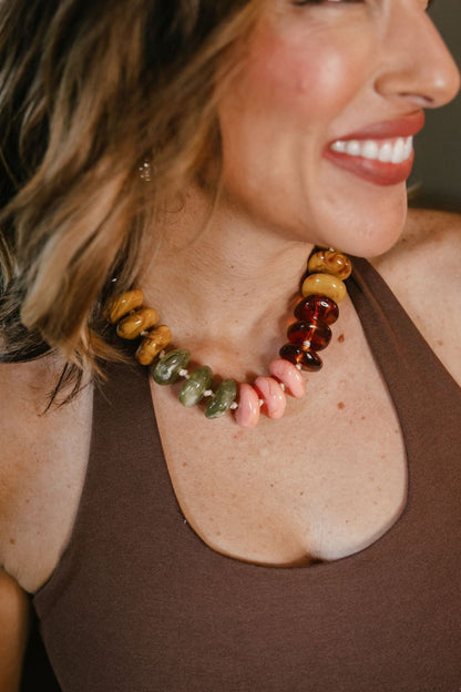 Bright Side Necklace In Rustic Orchard - Macoma Boutique315 Jewelry