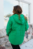 Bright Side Puffer Jacket In Green - Macoma Boutique240 Jackets/Blazers