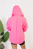 Bright Side Puffer Jacket In Pink - Reg & Curvy - Macoma Boutique240 Jackets/Blazers