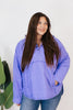 Bright Side Puffer Jacket In Purple - Macoma Boutique130 Sweaters