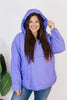 Bright Side Puffer Jacket In Purple - Macoma Boutique130 Sweaters