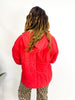 Bright Side Puffer Jacket In Red - Reg & Curvy - Macoma Boutique240 Jackets/Blazers