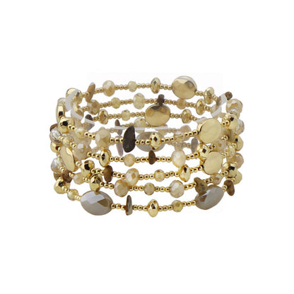 Brunch Babe Bracelets In Champagne - Macoma Boutique315 Jewelry
