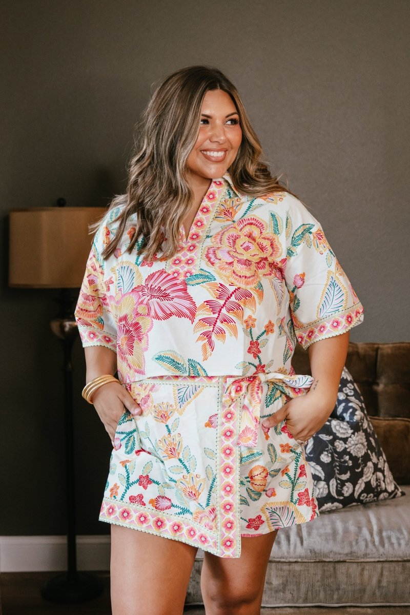 Cabana Crush Top - Macoma Boutique100 Short Sleeve