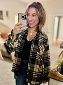 Cabin Comfort Top In Beige - Macoma Boutique120 Long Sleeve