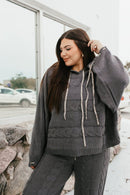 Cable Crush Knit Hoodie - Macoma Boutique290 Loungewear/Sets