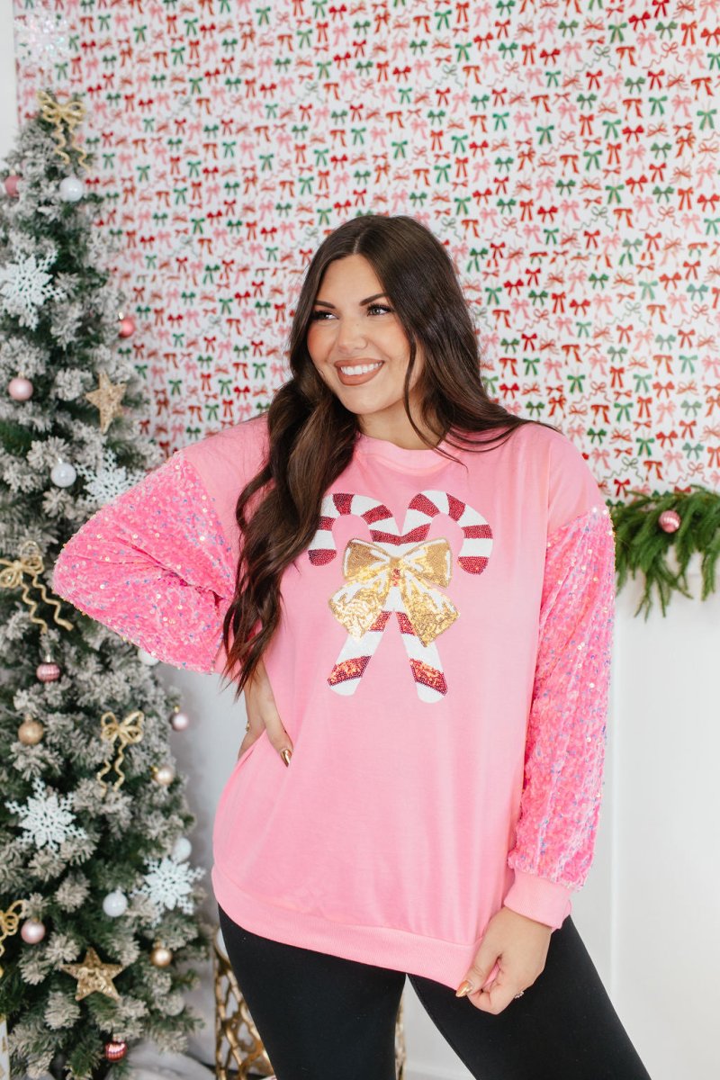 Candy Cane Lane Sweater