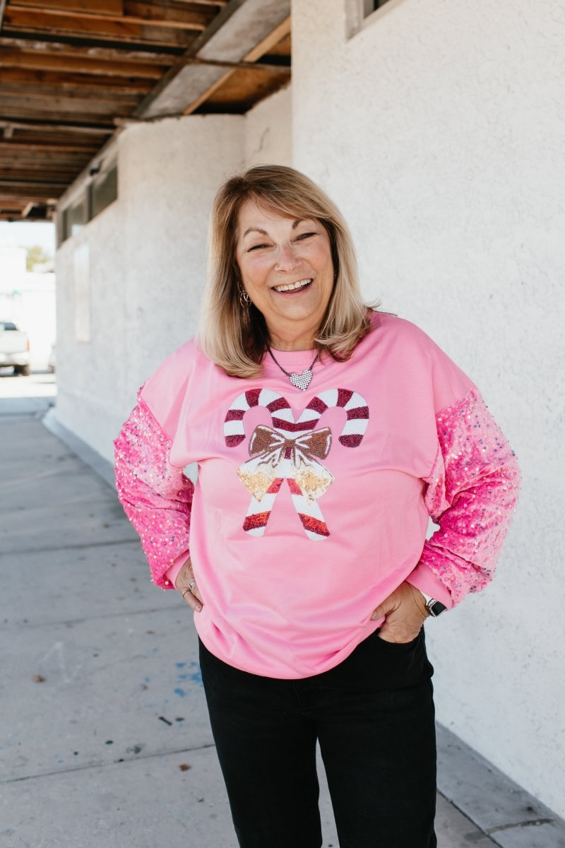 Candy Cane Lane Sweater
