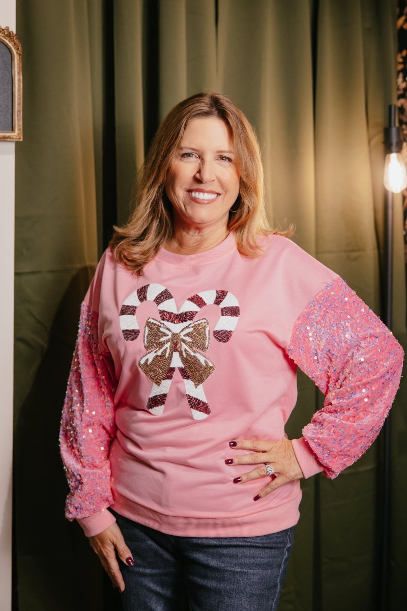 Candy Cane Lane Sweater - Macoma Boutique130 Sweaters