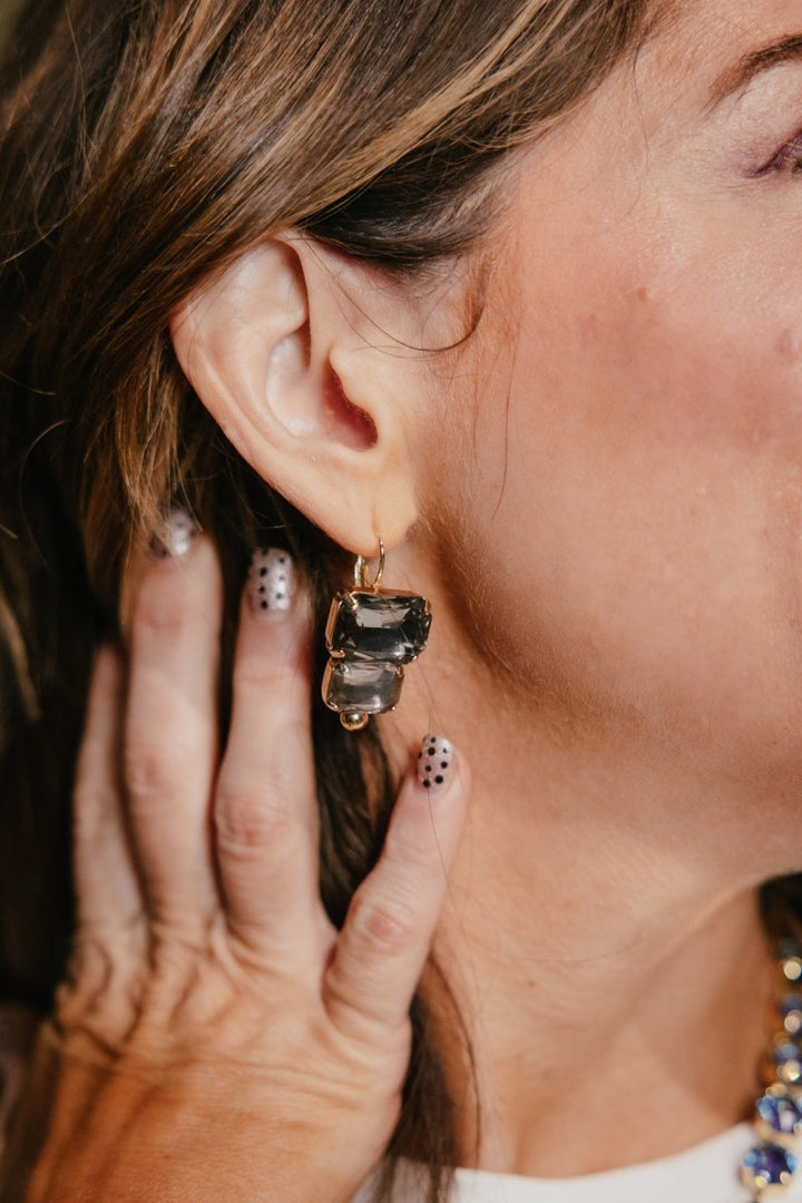 Candy Crush Earrings In Gray - Macoma Boutique315 Jewelry