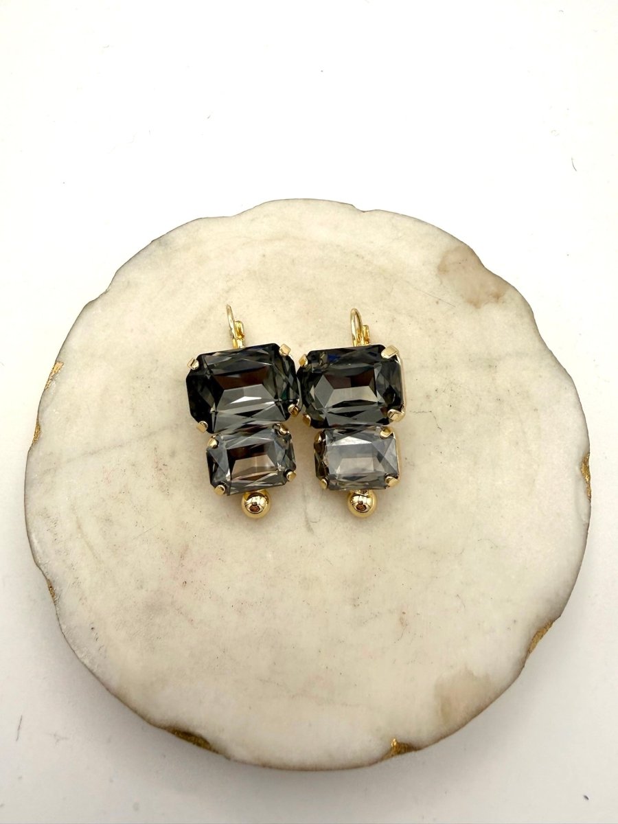 Candy Crush Earrings In Gray - Macoma Boutique315 Jewelry