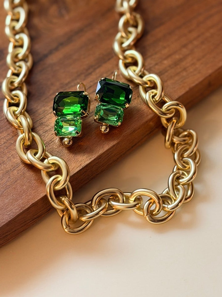 Candy Crush Earrings In Green - Macoma Boutique315 Jewelry