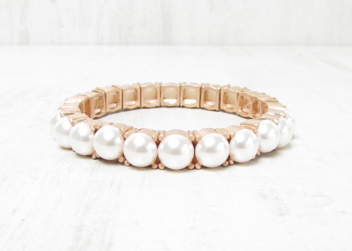 Candyland Bracelet In Pearl - Macoma Boutique315 Jewelry