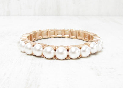 Candyland Bracelet In Pearl - Macoma Boutique315 Jewelry