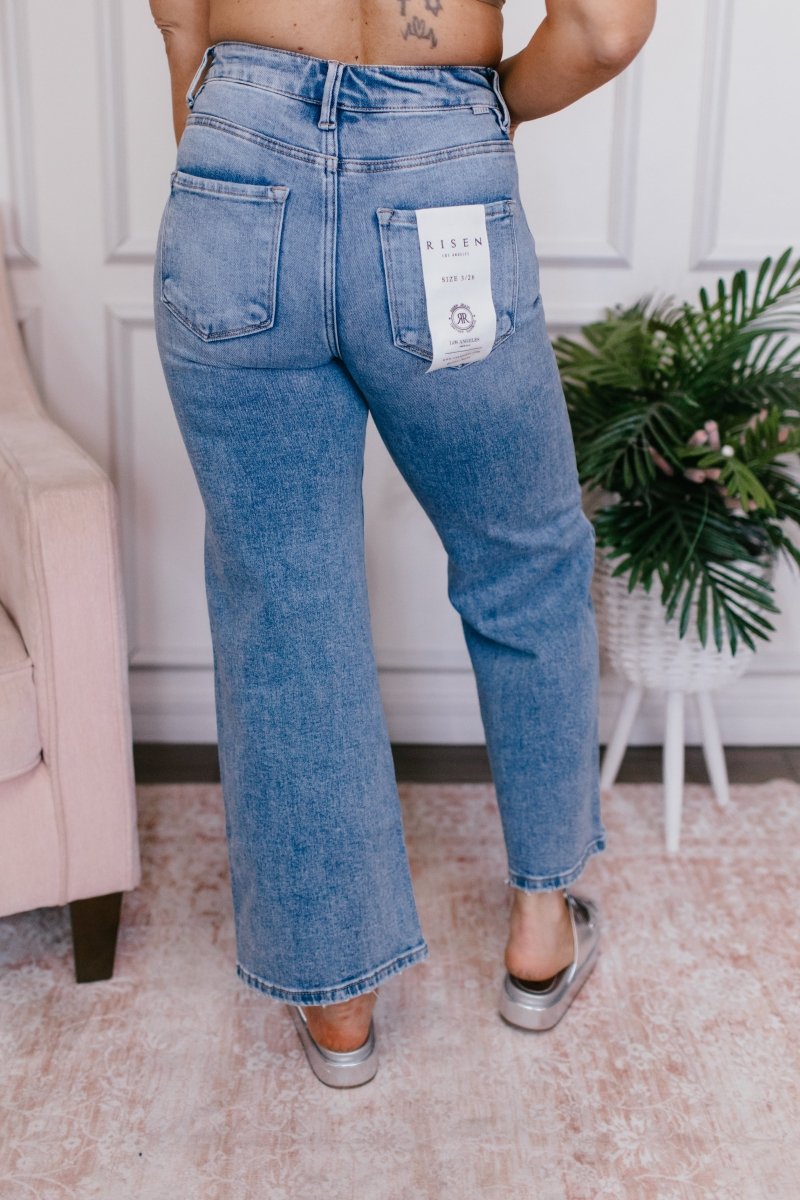 Can't Stop The Crop Jeans - Reg/Curvy - Macoma Boutique170 Denim