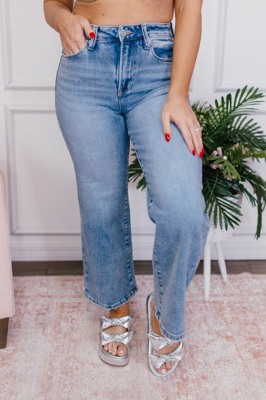 Can't Stop The Crop Jeans - Reg/Curvy - Macoma Boutique170 Denim