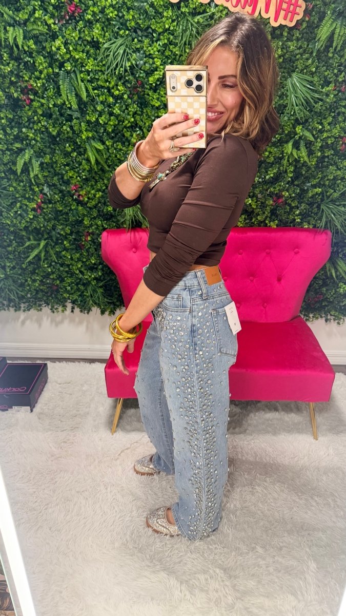 Cello Denim and Diamonds Jeans - Macoma Boutique170 Denim