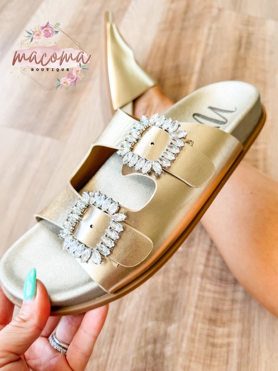 Champagne Stellar Sandals - FINAL SALE